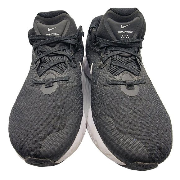 Nike Renew Run 2 Mens Size 12 Black White CU3504-005 Running main image 7